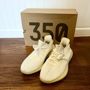Authentic adidas Yeezy Boost 350 V2 Cream Triple White | Excellent Condition!